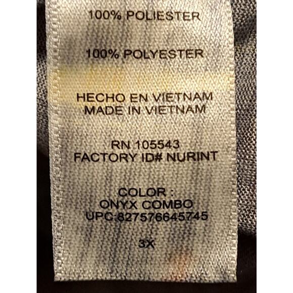 Women's Plus Daisy Fuentes T-Shirt 3X - Picture 8 of 9